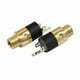 thumbnail image 4 of 3.5mm Female Stereo Jack Socket Panel Mount Connector with Screw Nut for Electronics Projects (8 Pack), 4 of 5