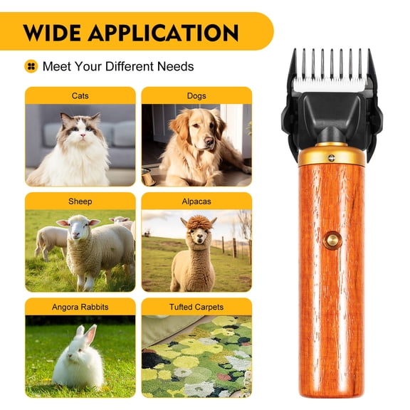 Rabbit Dog Farm Shears Professional Electric Clippers for  Alpacas Llamas 55W