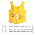 thumbnail image 3 of Chaleco Salvavidas Para Niños Chaleco salvavidas para niños Chaleco de flotabilidad de natación inflable de PVC (Amarillo L) Sywqhk Para Estrenar, 3 of 8