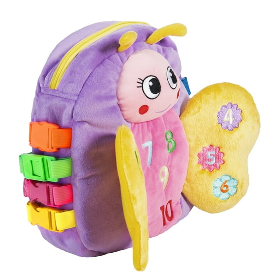 Buckle Toy - Blossom Butterfly Activity Backpack