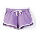 thumbnail image 2 of HUITKMM Summer Shorts for Kid Toddler Boy Girls Solid Color Single Piece Short Trousers Pink, 2 of 3