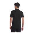 thumbnail image 2 of MERCER+METTLE Unisex Stretch Heavyweight Pique Polo | Short Sleeve Collared Shirt for Men & Women, Casual Work Top - Deep Black 3XL, 2 of 4