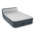 thumbnail image 1 of Colchón de aire Intex 64447ED Dura-Beam Deluxe Ultra Plush con cabecera: Fiber-Tech – Tamaño Queen – Bomba eléctrica incorporada – Altura de la cama de 18 pulgadas – Capacidad de peso de 600 lb, 1 of 5