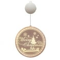 thumbnail image 2 of LSLJS Christmas Decorative Lights Neon Lights LED Light Strings Suction Cup Hanging Lights Acrylic Pendants Room Atmospheres Colored Lights, Christmas Decorations, 2 of 6