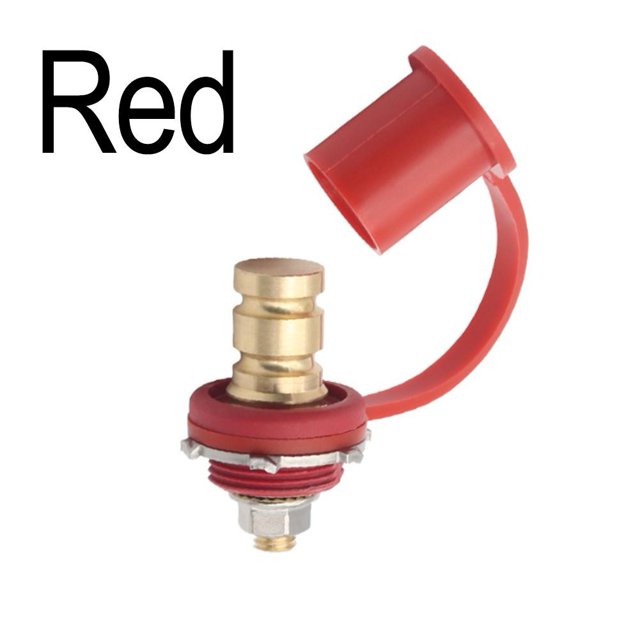 BTOER Battery Charger Post, Remote Battery Terminals 3/8" Stud Battery Jump Post