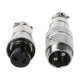 thumbnail image 1 of Conector macho de aviación Gx16 con conector hembra de 2/3/4/5/6/7/8 pines, 1 of 5