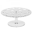 thumbnail image 3 of 16 Holes Ice Cream Display Stand Transparent Acrylic Storage Holder Cupcake Dessert Cones Snack Tray Birthday Wedding Party Rack, 3 of 6