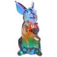 thumbnail image 2 of Figura de conejito de cristal, decoración del año del conejo, estatua del conejo del zodíaco, 2 of 7