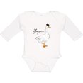thumbnail image 3 of Inktastic French Goose says Honque Boys or Girls Long Sleeve Baby Bodysuit, 3 of 5