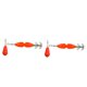 thumbnail image 5 of 2 piezas de calamar Jig con anzuelo Pulpo Jig Señuelo de pesca suave Pulpo de agua salada Naranja, 5 of 8