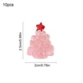 thumbnail image 3 of Ouuluon Set of 10 Luminous Mini Figurines, Glow in Dark Resin Tabletop Ornaments for Holiday Party Decor, 3 of 6