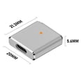 thumbnail image 5 of Adaptador USB-C a magnético 3 100 W 5 20 V PD3.1 para MacBook Air / Pro (plateado), 5 of 5
