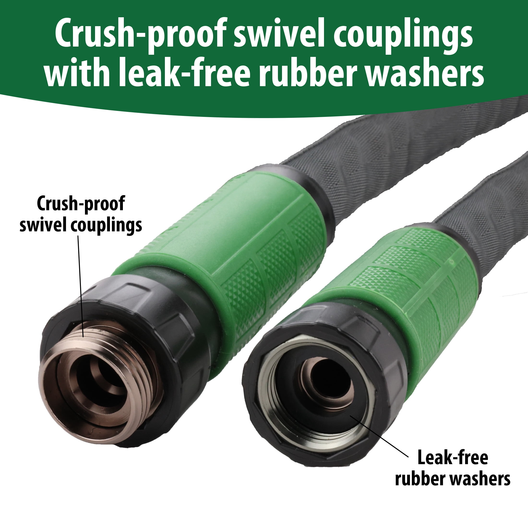 Expert Gardener Lightweight Performance 50 ft Garden Hose