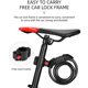 thumbnail image 4 of Candado de cable para bicicleta Cable de seguridad para bicicleta Candado para bicicleta eléctrica Código de combinación de 5 dígitos Candado para bicicleta Candado de cadena para motocicleta, longit, 4 of 5