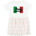 thumbnail image 3 of Inktastic Italy Flag Girls Toddler Dress, 3 of 5
