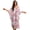 Cherry Flower Pink, variant on Monstera Leaf Print Womens Beach Coverup V-Neck Swimwear Cover Up Maxi Beach Dress Plus Size Loungewear Resort Wear Summer Vacation Outfit