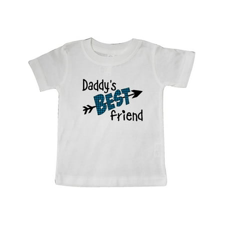 

Inktastic Daddy s Best Friend- Arrow and Plaid Letters Gift Baby Boy or Baby Girl T-Shirt