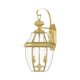 thumbnail image 1 of Farol de pared exterior Livex Lighting Monterey de latón pulido, 1 of 6