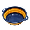 thumbnail image 4 of DOLITY Foldable Wash Basin Multi Use Washtub Laundry Basin for Clothes Fruits Beach dark blue, 4 of 9