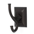 thumbnail image 6 of Alno A7999-BRZ Geometric Bathroom Robe Hook Bronze, 6 of 7