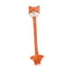 thumbnail image 4 of Muñeco de peluche de cuello largo, juguete chirriante para mascotas, adorable colgante suave para mochila Zorro, 4 of 9