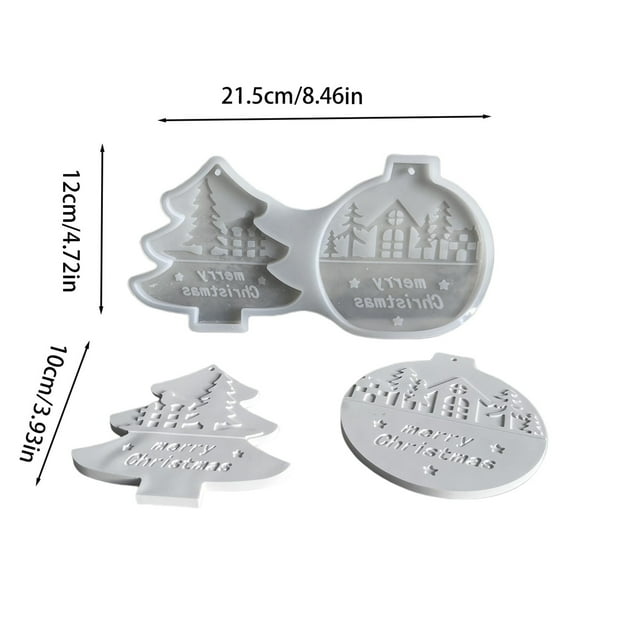 JJKBVCLO Unique Silicone Silicone Pendants Star Heart Plaster For Casting