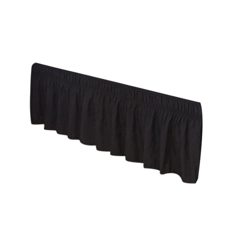 MMolecule MODERN SOLID DUST RUFFLE SPLIT CORNERS 1PC BED BEDDING