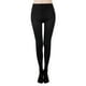 thumbnail image 1 of Leggings Prolriy con forro polar para mujer, ajustados, de terciopelo, para fitness, elásticos, informales, para ejercicio, con empalme, cálidos, térmicos, color negro, talla XXL, 1 of 7