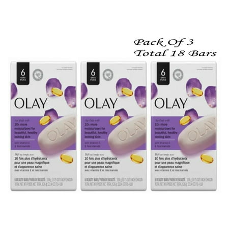 Olay Age Defying Bar Soap with Vitamin E and Vitamin B3 Complex Beauty Bars (Pack Of 2)