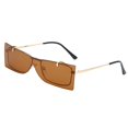 thumbnail image 3 of de sol delgadas extra estrechas vintage para mujer abatibles para mujer marrón Hugo Las mujeres levantan las gafas de sol, 3 of 3