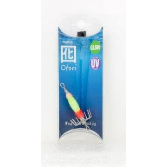 Beau-Mac Squid Jig Standard 7/8" Green Glow PSJFS-G