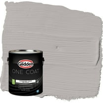 Glidden One Coat Gray Marble / Grey Semi-Gloss Interior Paint with Primer, 1 Gallon
