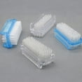 thumbnail image 5 of Genreen 4 Pack Dual-Sided Nail Brush Cleaner,Soft & Firm Bristles for Fingernails, Toenails, Travel & Pet Care,Nail Scrubber for Hands and Feet, 5 of 7