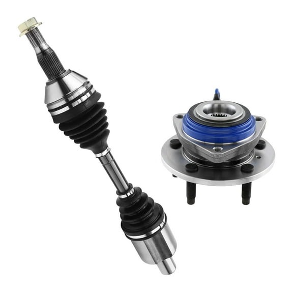 AutoShack Front Left or Right CV Axle Shaft Wheel Hub Bearing Assembly Replacement for 2006-2011 Buick Lucerne FWD 2006-2011 Cadillac DTS FWD Driver or Passenger Side 5-Lug 5 HUB010200121