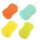 thumbnail image 3 of EeaseMX Paquete de 4 esponjas exfoliantes de lufa para baño, naturales, para ducha y spa, para hombres y mujeres (colores variados), 3 of 7