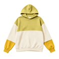 thumbnail image 4 of Abcomgle Girls Hoodies Long Sleeve Colorblock Patchwork Girls Sweatshirt Crewneck Y2k Top Winter Casual Hooded Girl Clothes with Pocket, 4 of 5