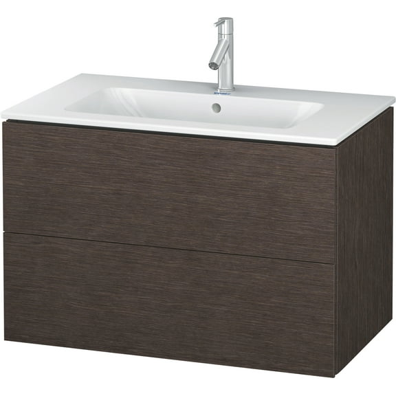 Duravit Lc6241 L-Cube 19" Single Wall Mounted Vanity Cabinet - Wood