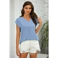 thumbnail image 4 of Sherrylily Women V Neck Tank Tops Summer Sleeveless Casual Fashion Shirts, 4 of 5