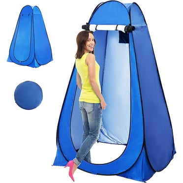 Instant Pop-up Camping Shower Tent Privacy Shelter with 1 Room/2 Rooms ...