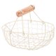 thumbnail image 1 of FELTECHELECTR Cesta de frutas de hierro forjado y madera, cesta de verduras sencilla y duradera para la cocina, 1 of 6