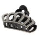thumbnail image 3 of Pinza de garra para el pelo para mujer, gran , belleza, diamantes de imitación acrílicos, Floral Negro Jinwen Clip de la garra de la flor del pelo de las mujeres, 3 of 8