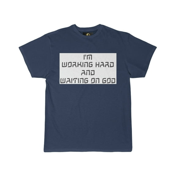 WATTING ON GOD - Men's Short Sleeve Tee