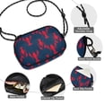thumbnail image 3 of FORMRS Mini Crossbody Bag for Women Adjustable Rope Shoulder Casual Phone Purse, Blue Lobster Pattern, 3 of 7