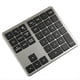 thumbnail image 2 of Teclado Numérico Bluetooth 2.4G Teclado Numérico Inalámbrico Ultrafino Teclado Numérico Recargable USB para IOS Android Ventana Negro, 2 of 5
