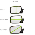 thumbnail image 5 of Left Driver Mirror Glass Lens Fits 04-05 Pacifica Models w/Auto Dimming Only, 5 of 6
