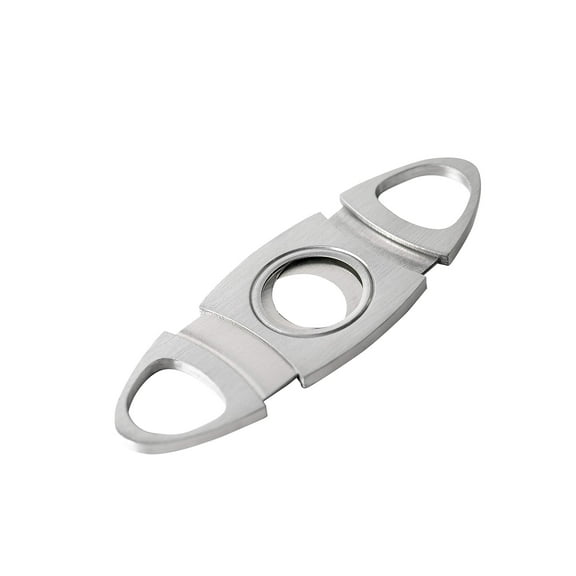 Pardo Cigar Cutter Straight Cut Stainless Steel Cigar Cutter Metal Guillotine Double