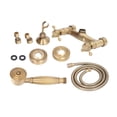 thumbnail image 4 of Tub Shower Faucet Set, Antique Brass Bathroom Shower Faucet Scratch   for Home, 4 of 8