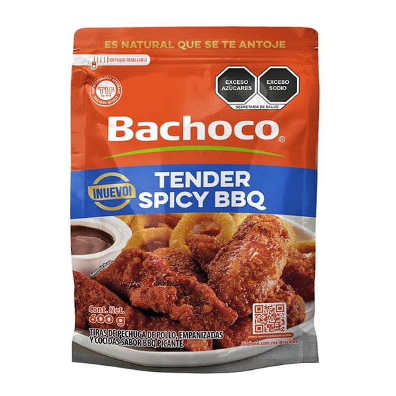 Tender Spicy BBQ Bachoco 600g