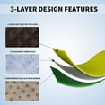 thumbnail image 4 of Easy-Going 100% Waterproof Dog Bed Cover Non-Slip Sofa Cover, Chocolate, 96 x 82 in, 4 of 7