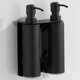 thumbnail image 1 of 250ml Wall Mount Triple Liquid Soap Dispenser, Stainless Steel Chamber Shower Shampoo Dispenser compatible Bathroom Home Hotell SL, 1 of 5